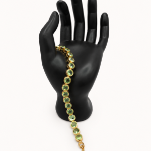 Emerald Cascade Bracelet
