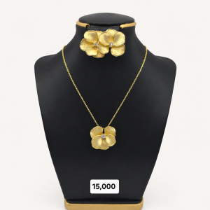 Gold Flower Jewelry