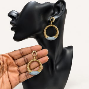 Gold Hoop Earring
