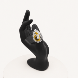 Golden Teardrop Ring