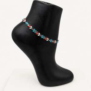 Minimal colorful Anklet