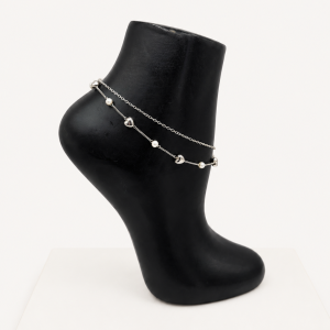 Minimalist Silver Anklet