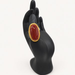 Ornate Carnelian Ring
