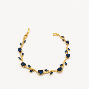 Sapphire Vine Bracelet